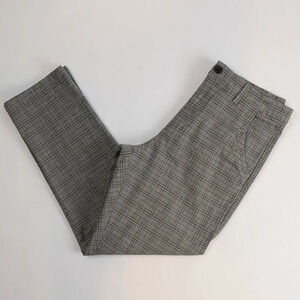 Peau De Loup Unisex Plaid Trouser Pants - 6 - EUC